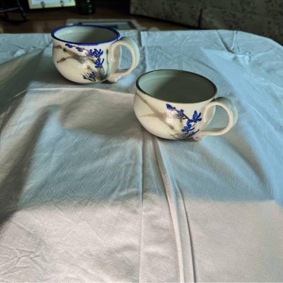 SET OF 2--Vintage Century Stoneware Tea Cups - Picture 10 of 10